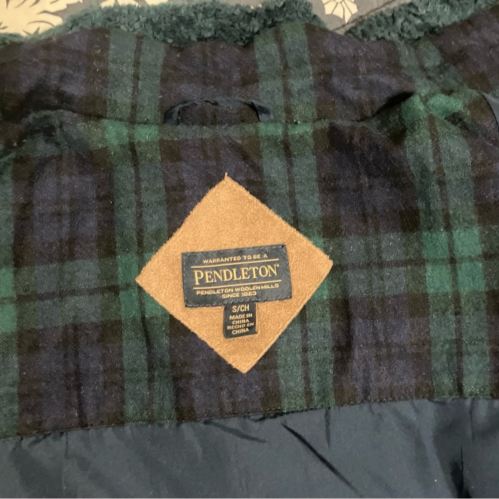 Pendleton Dark Fleece Teddy Jacket - image 5